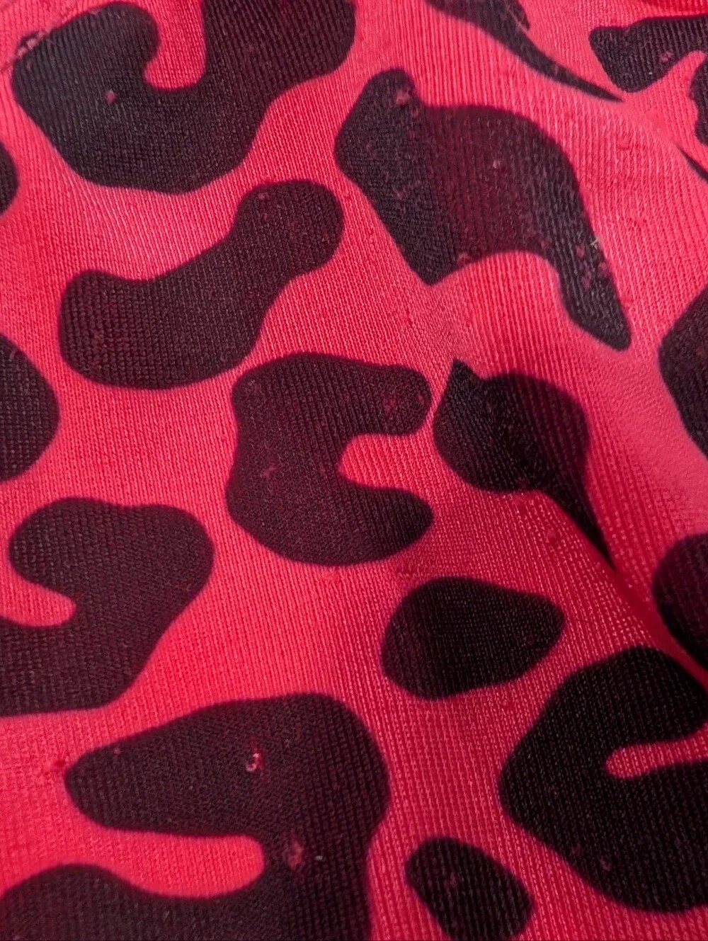 CUTE Tiny Toddler GK ELITE Gymnastics Dance Baby Leotard TD 2T-3T NEON CHEETAH